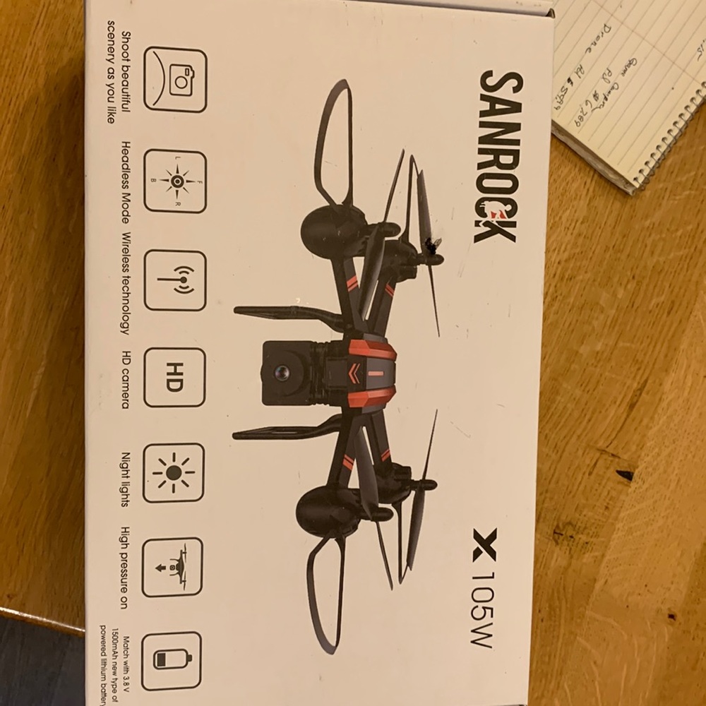 Shanrock drone! With HD camera, wireless technology, night light!